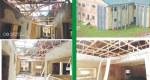 AEFUNAI Library destroyed by windstorm