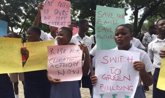 Climate Protest Ghana