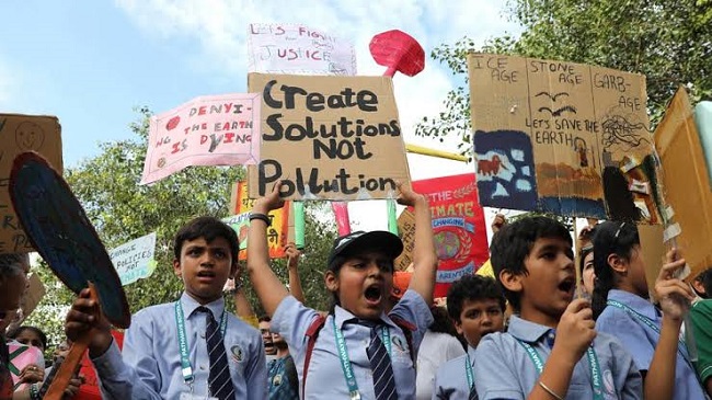 Go green, or die – Indian students hit streets for more climate action ...