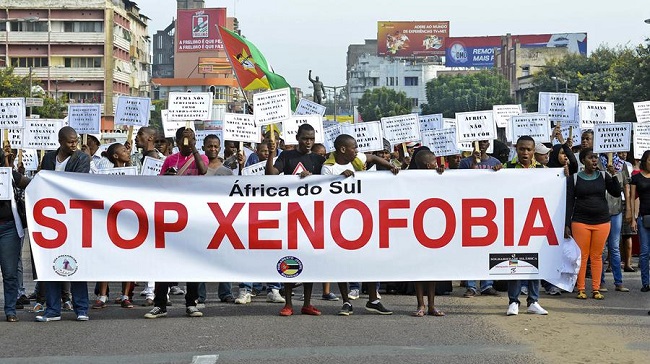 Xenophobia attacks protesters