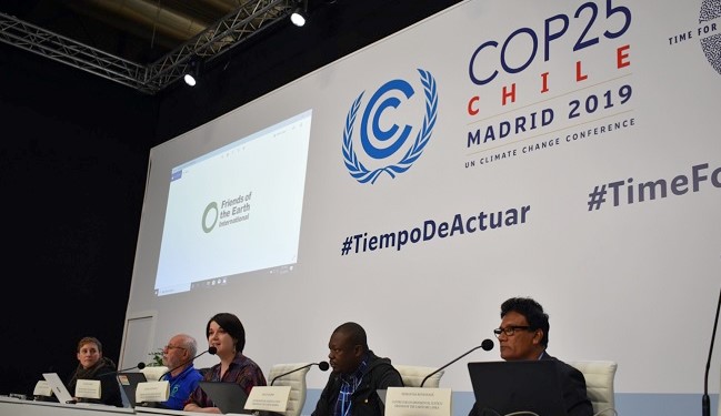 COP25 FoEI press conference