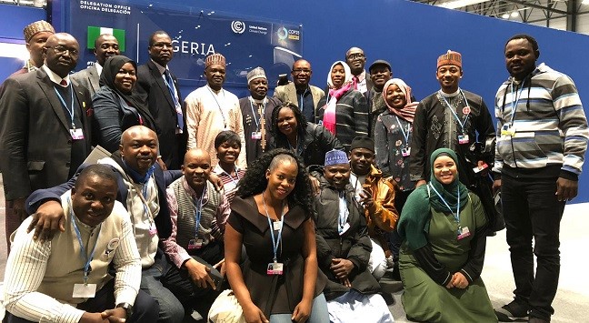 Nigerian Delegation to COP25