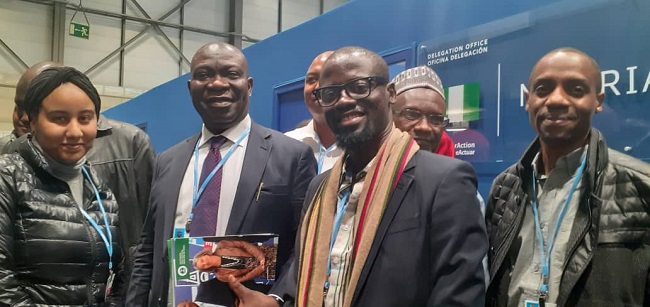Nigerian youths at COP25