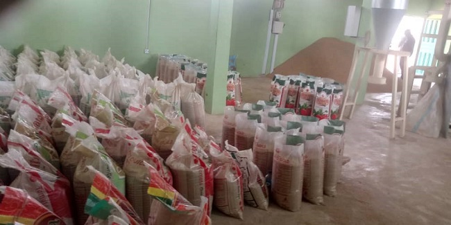 Packaging rice