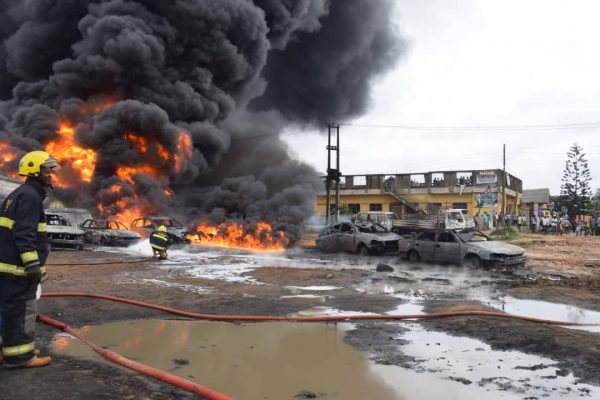 Lagos pipeline explosion
