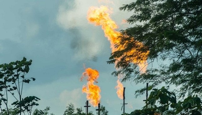 Gas flaring Ecuador