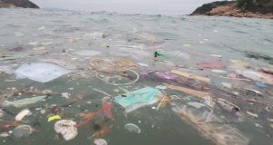 Face masks pollution