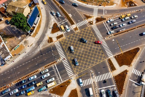 Remodelled Allen Roundabout