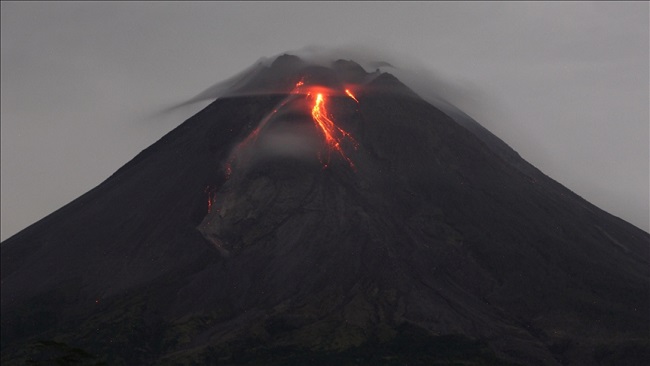 Volcano Merapi