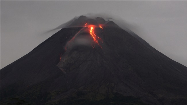 Volcano Merapi