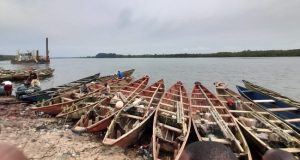 Crayfish beach at Uta Ewua