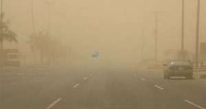 Low Visibility Dust Haze