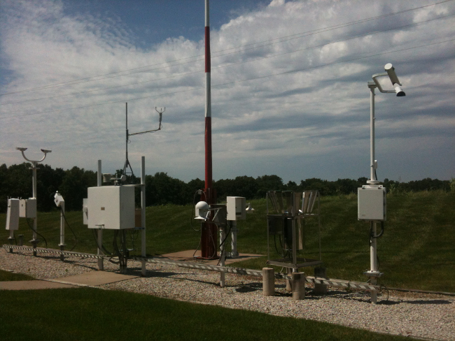 Weather observing station