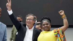 Gustavo Petro and Francia Marquez