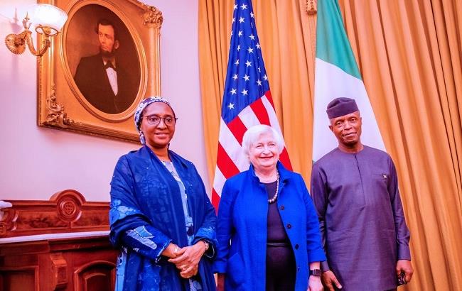 Osinbajo Ahmed Yellen