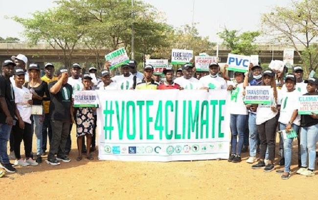 Vote for Climate Campaign Walk