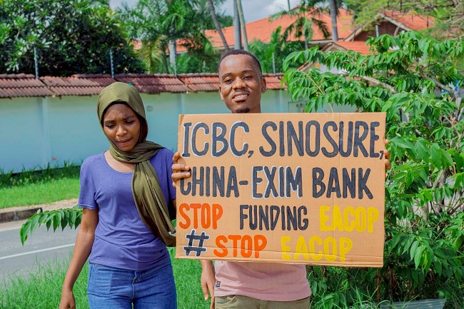 Global Week of Action: Uganda, Tanzania communities urge Chinese insurers to reject EACOP