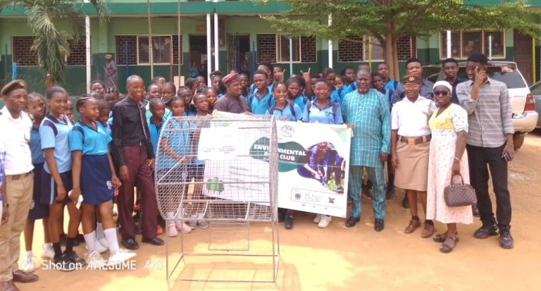 C21st Issues takes Bees Club to Lagos high school