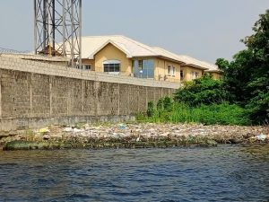 Plastic items on Lagoon Lagos