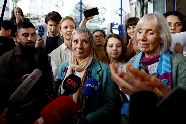 Swiss inaction on climate change violated human rights, rules European Court