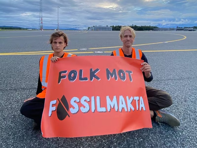 German airport group slams climate protest as criminal extortion