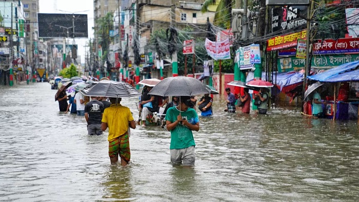 Bangladesh flooding leaves two dead, nearly 3m people stranded