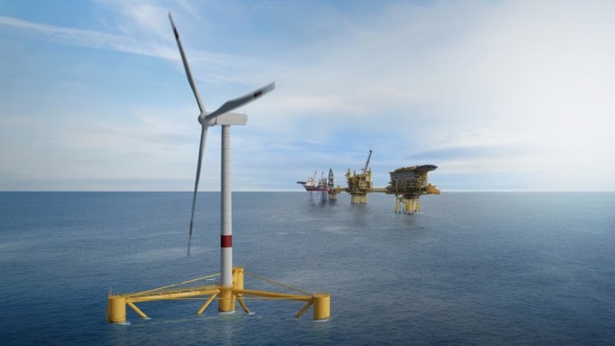 TotalEnergies launches floating wind pilot project to power offshore platform