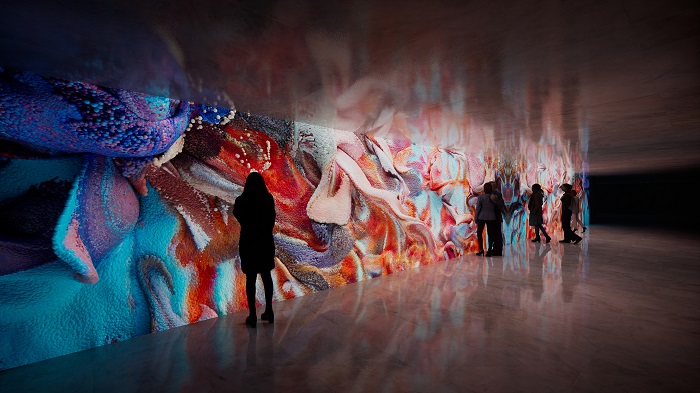 Unprecedented AI-powered art brings digital environmentalism to the United Nations
