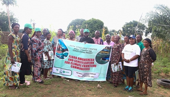 HEDA sensitises farmers on flood preparedness in Bauchi, Benue communities