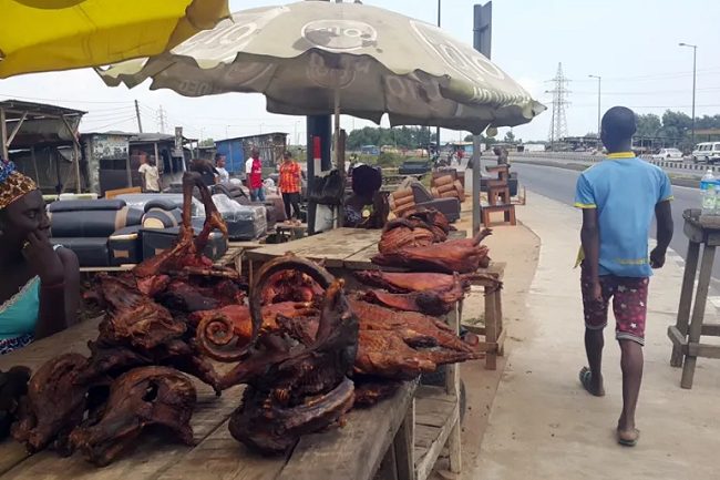 Bushmeat market