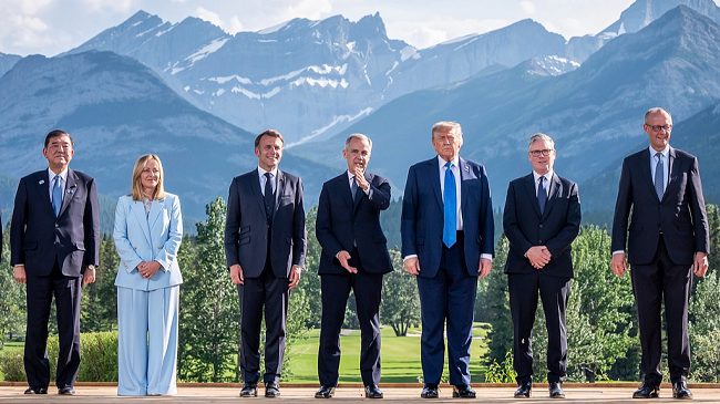 G7 leaders