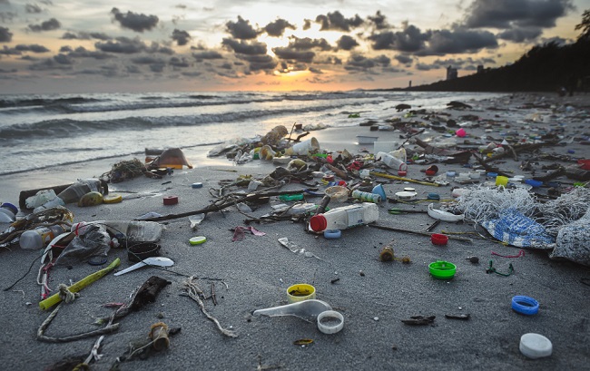 Plastic pollution