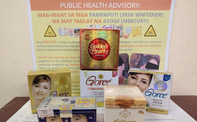 Philippines: Banned mercury-laden skin whitening creams still sold in Pasay City