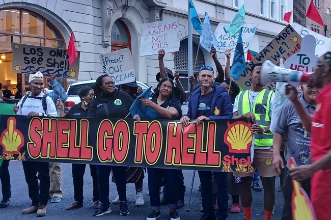 Campaigners flay approval of Shell oil drilling off South African coast