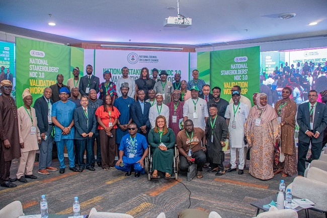 National Stakeholders’ NDC 3.0 validation workshop