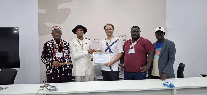 COP30: Uzodinma bags Climate Change Champion award
