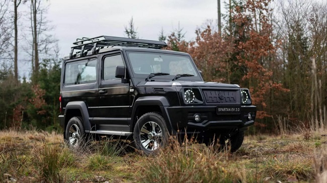 Spartan EV 2.0 off-road electric vehicle