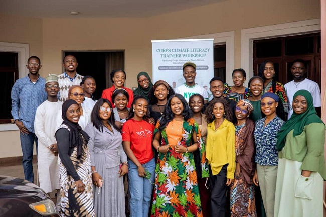 Young advocate empowers corp members with climate literacy skills - EnviroNews - latest environment news, climate change, renewable energy