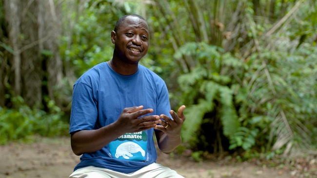 Unsung hero: Meet the man with the welfare of the African manatee at heart