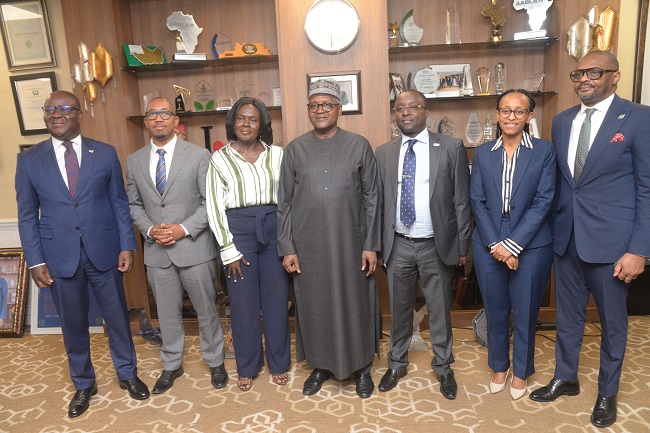 Images: When CEOs of African Exchanges visited Dangote Refinery