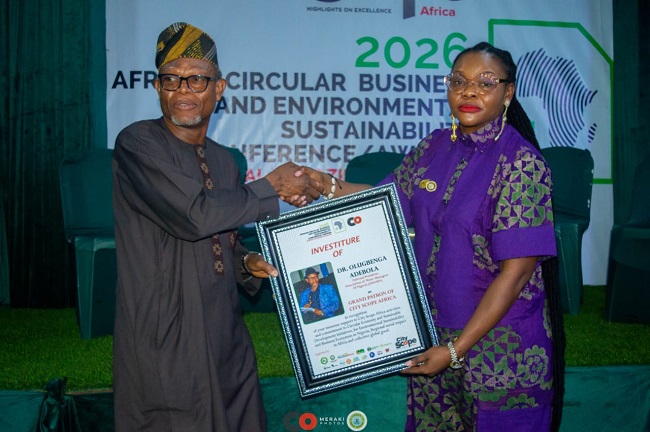 AWAMN President named CityScope Africa Grand Patron