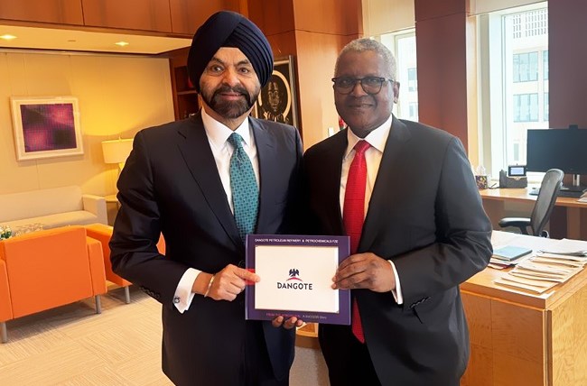 Dangote engages World Bank, IMF, US EXIM chiefs on investment drive